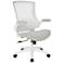Laguna Linen Stone Ventilated Swivel Manager's Chair