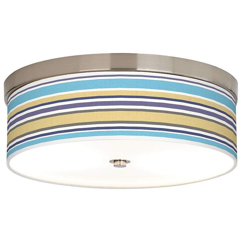 Image 1 Laguna Stripes Giclee Energy Efficient Ceiling Light