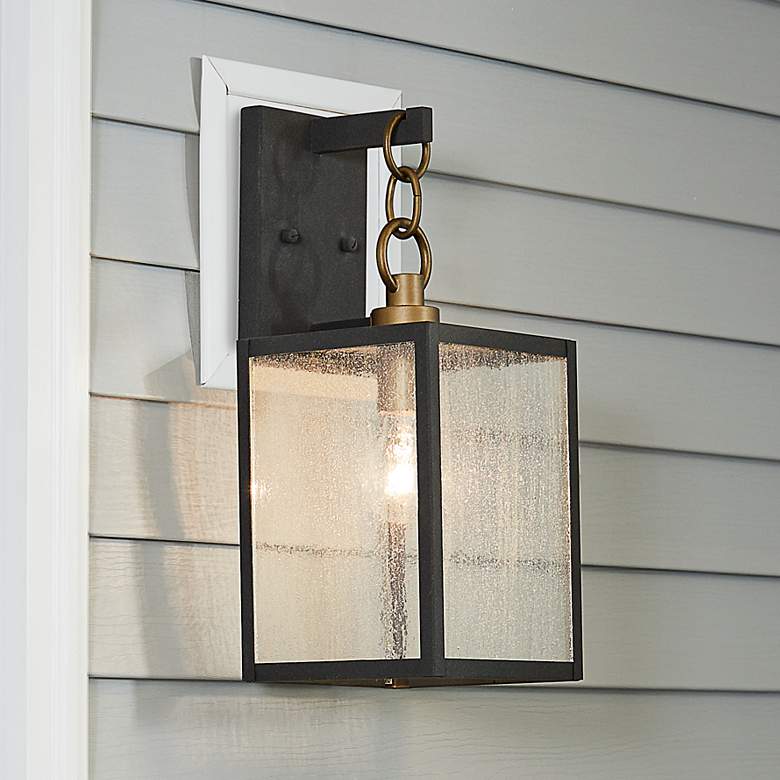 Image 2 Lahden 12" Outdoor Wall Zinc