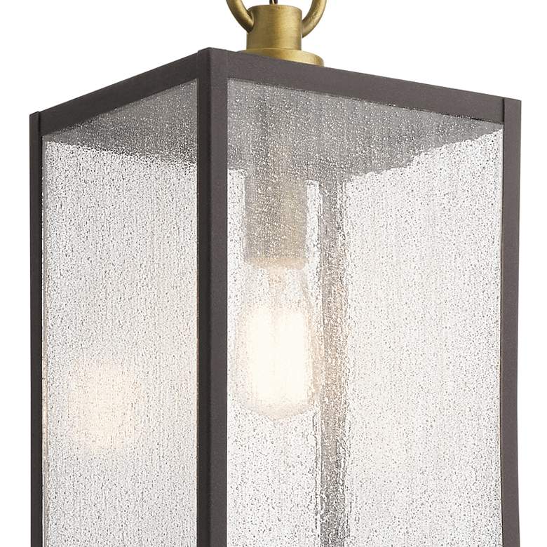Image 2 Lahden 17" Outdoor Pendant Weath Zinc more views