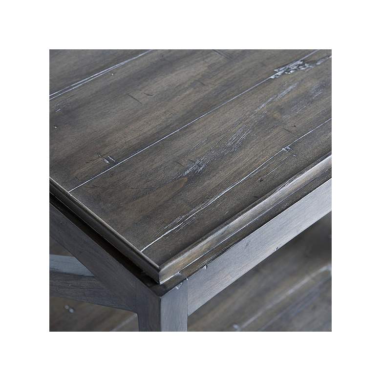 Image 2 Laidley 52 1/4 inch Wide Cocoa Modern Farmhouse Coffee Table more views