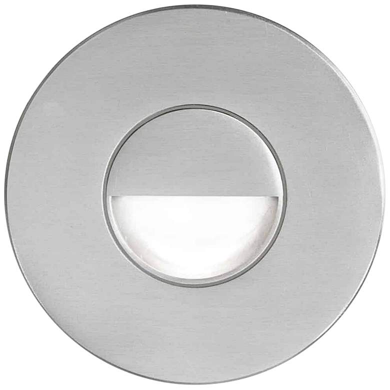 Image 1 Laila 3 1/2" Wide Aluminum LED Outdoor Step Light with Lens