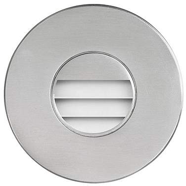 Laila 3 1/2" Wide Aluminum LED Outdoor Step Light w/ Louvre