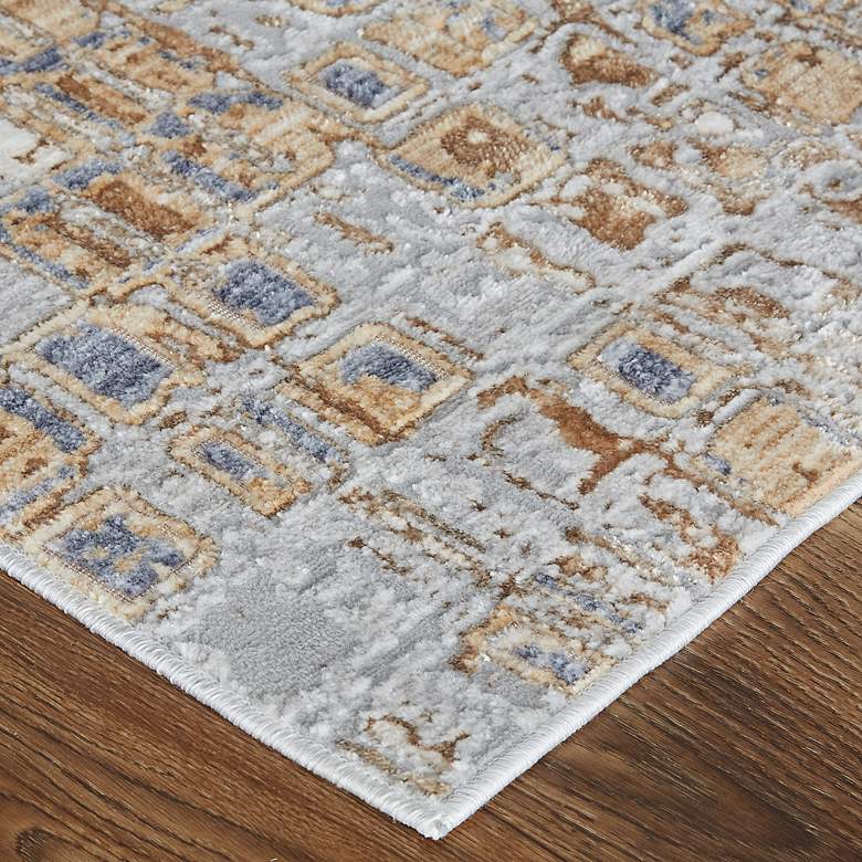 Image 3 Laina 39G0F 5'x7'10" Silver Gray and Brown Area Rug more views