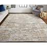 Thumbnail1 of Laina 39G5F 2'x3' Ivory Birch and Dawn Blue Area Rug