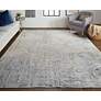 Thumbnail1 of Laina 39G6F 7'10"x9'6" Birch and Silver Gray Area Rug