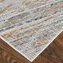 Thumbnail3 of Laina 39G6F 7'10"x9'6" Birch and Silver Gray Area Rug more views