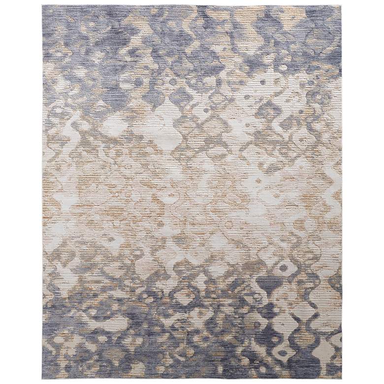 Image 2 Laina 39G7F 5'x7'10" Ivory and Blue Rectangular Area Rug