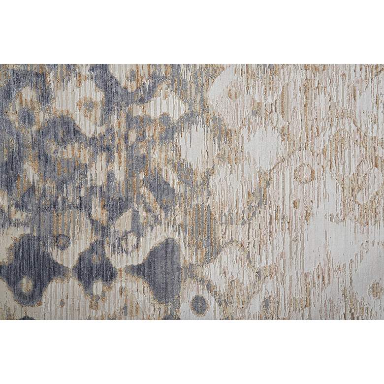Laina 39G7F 5&#39;x7&#39;10&quot; Ivory and Blue Rectangular Area Rug more views