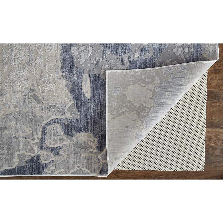 Image 4 Laina 39G8F 5'x7'10" Birch and Dark Blue Area Rug more views