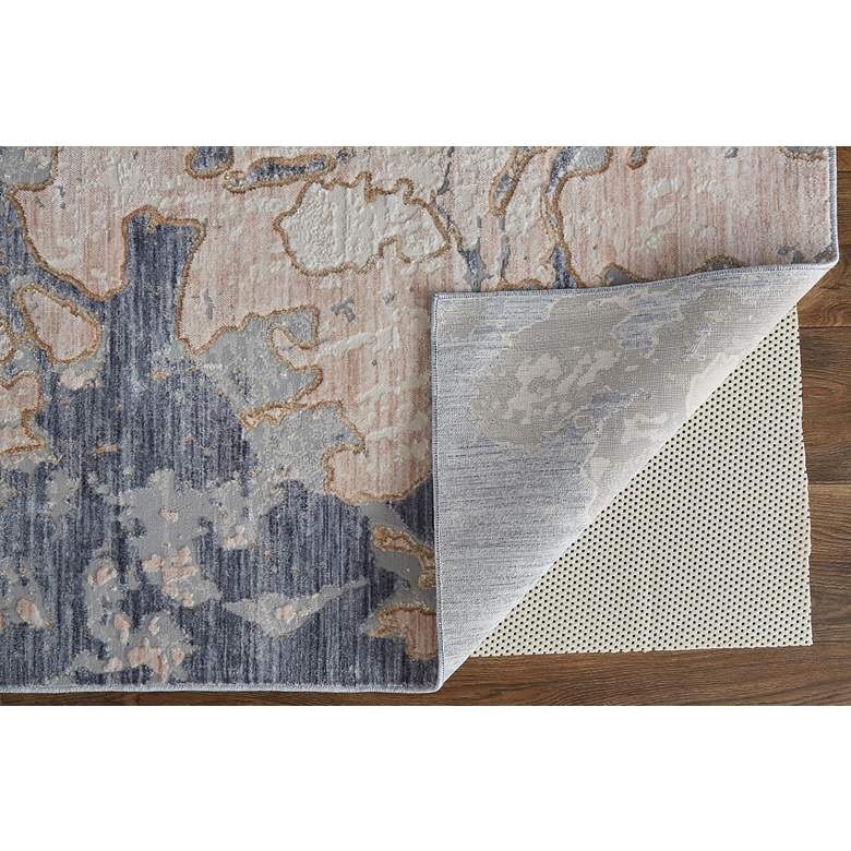 Image 4 Laina 39G8F 5'x7'10" Sand Dollar and Dark Blue Area Rug more views