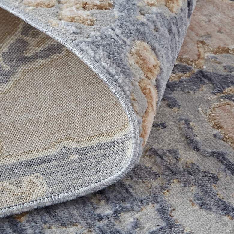 Image 5 Laina 39G8F 5'x7'10" Sand Dollar and Dark Blue Area Rug more views