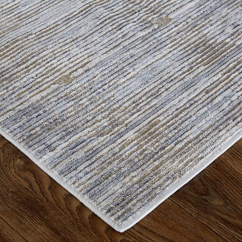 Image 3 Laina 39GAF 5'x7'10" Dawn Blue and Gray Rectangular Area Rug more views
