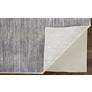 Thumbnail4 of Laina 39GAF 7'10"x9'6" Dawn Blue and Gray Area Rug more views