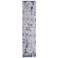 Laina Abstract Indoor Ivory Area Rug 39GHF 3' x 12'