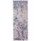 Laina Abstract Indoor Tan Area Rug 39G8F 3' x 12'