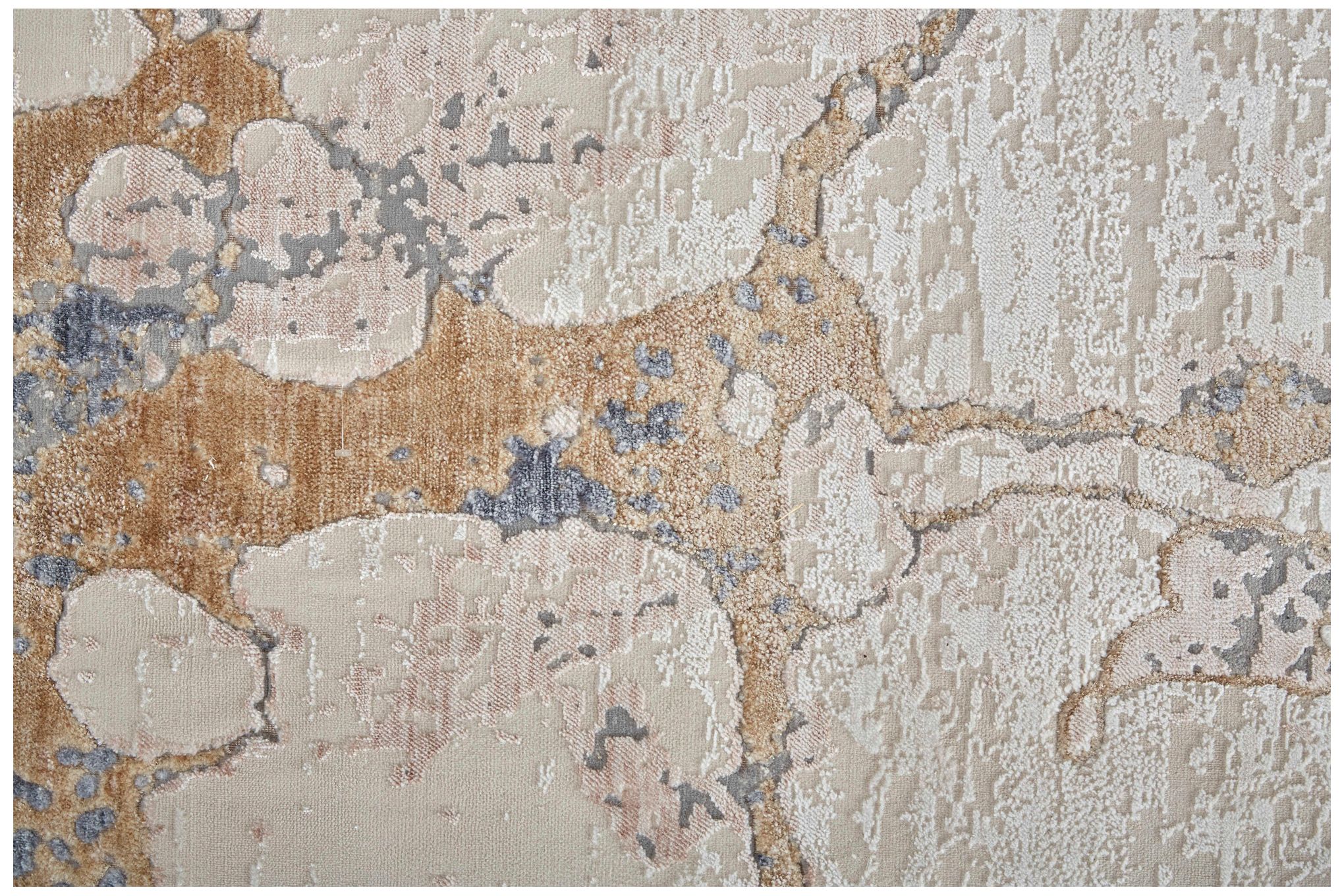 Image 6 Laina Abstract Indoor Tan Area Rug 39G8F 4' x 6' more views