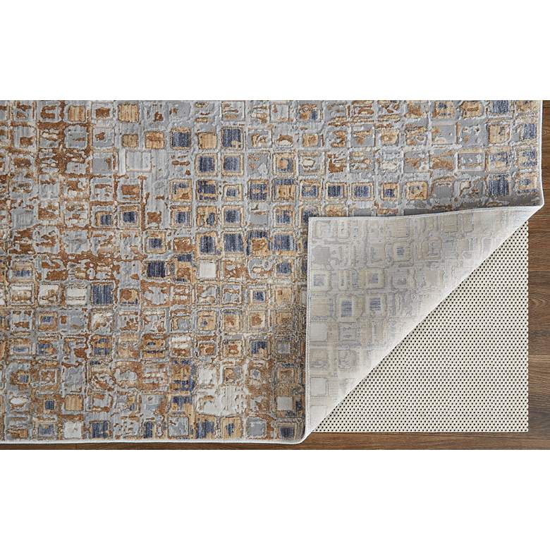 Image 4 Laina Geometric Indoor Tan Area Rug 39G0F 3' x 10' more views