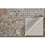 4_Laina Geometric Indoor Tan Area Rug 39G0F 3' x 10' more views