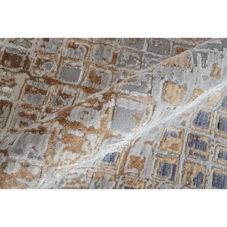 Image 5 Laina Geometric Indoor Tan Area Rug 39G0F 3' x 10' more views