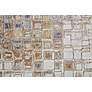 6_Laina Geometric Indoor Tan Area Rug 39G0F 3' x 10' more views