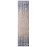 Laina Gradient & Ombre Indoor Tan Area Rug 39G9F 3' x 12'