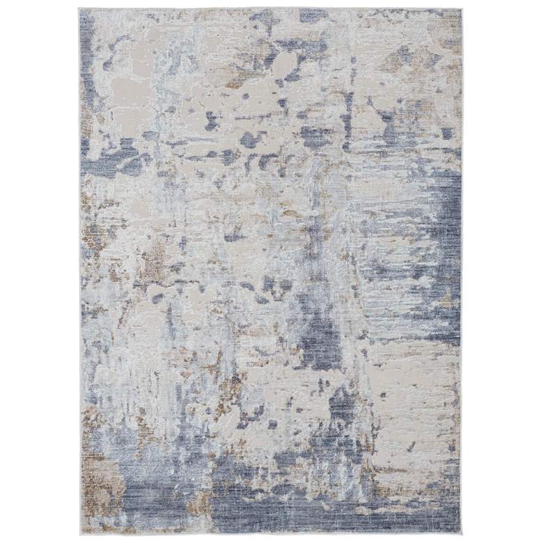 Image 1 Laina Transitional Abstract Soft Indoor Ivory Area Rug 39GHF