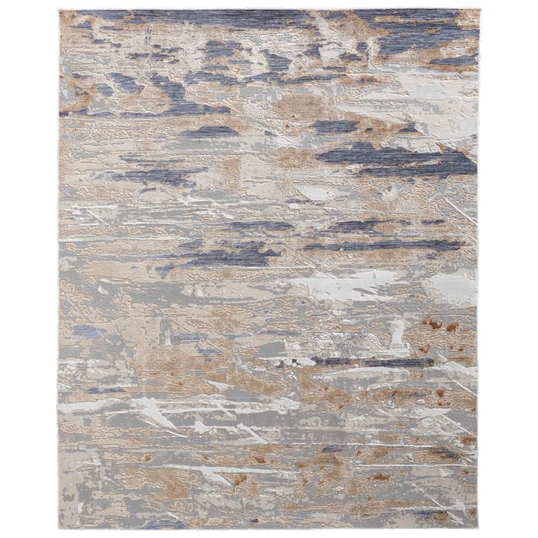 Image 1 Laina Transitional Abstract Soft Indoor Tan Area Rug 39G5F