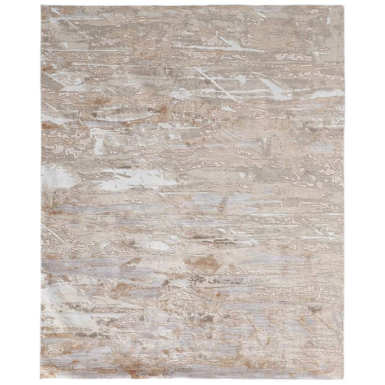 Image 1 Laina Transitional Abstract Soft Indoor Tan Area Rug 39G5F