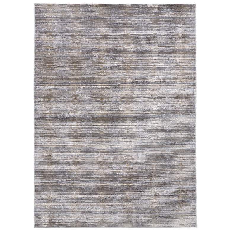 Image 1 Laina Transitional Distressed Soft Indoor Taupe Area Rug 39GAF