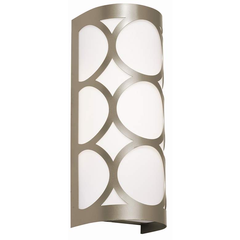 Image 1 Lake 12.25" High Painted Nickel Candelabra Base Sconce