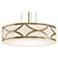 Lake 20" Wide Gold Drum LED Pendant Light