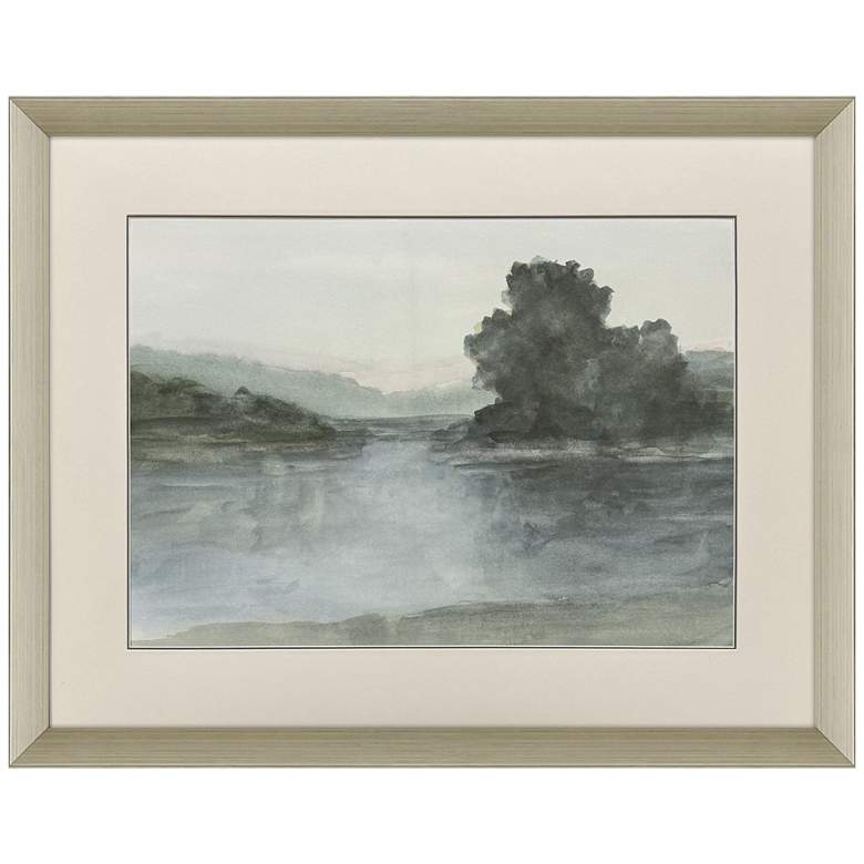 Image 1 Lake at Twilight II 39"W x 31"H Framed Art