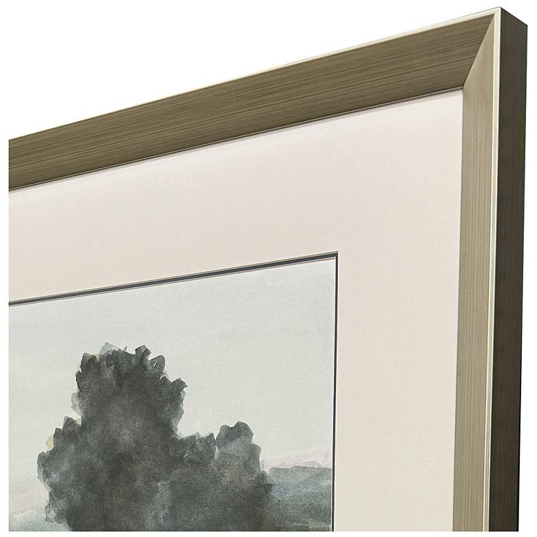 Image 3 Lake at Twilight II 39"W x 31"H Framed Art more views