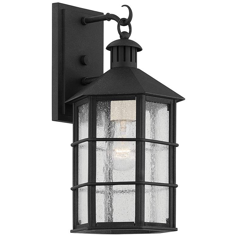 Image 1 Lake County 14 3/4" High French Iron Outdoor Wall Light