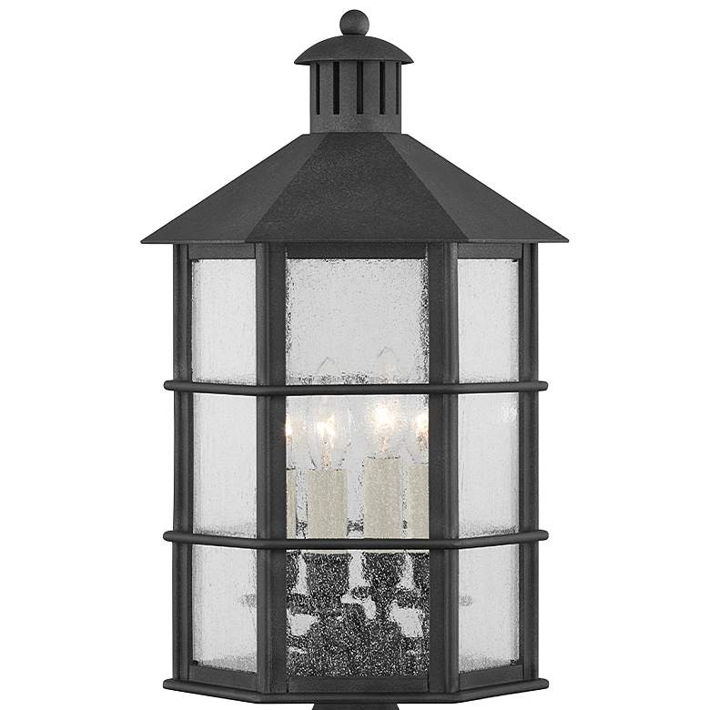 Image 2 Lake County 21 1/4" High French Iron Outdoor Post Light more views