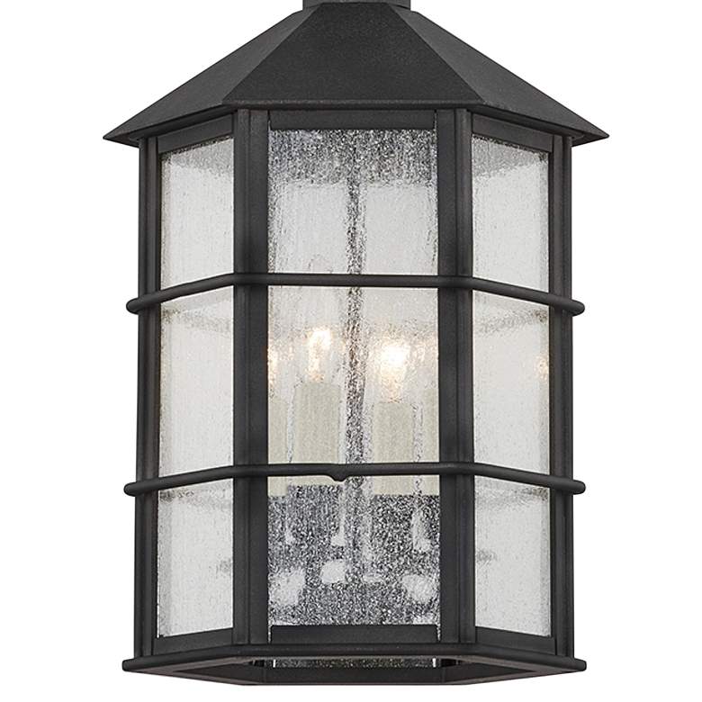 Image 2 Lake County 25 3/4" High French Iron Lantern Hanging Light more views