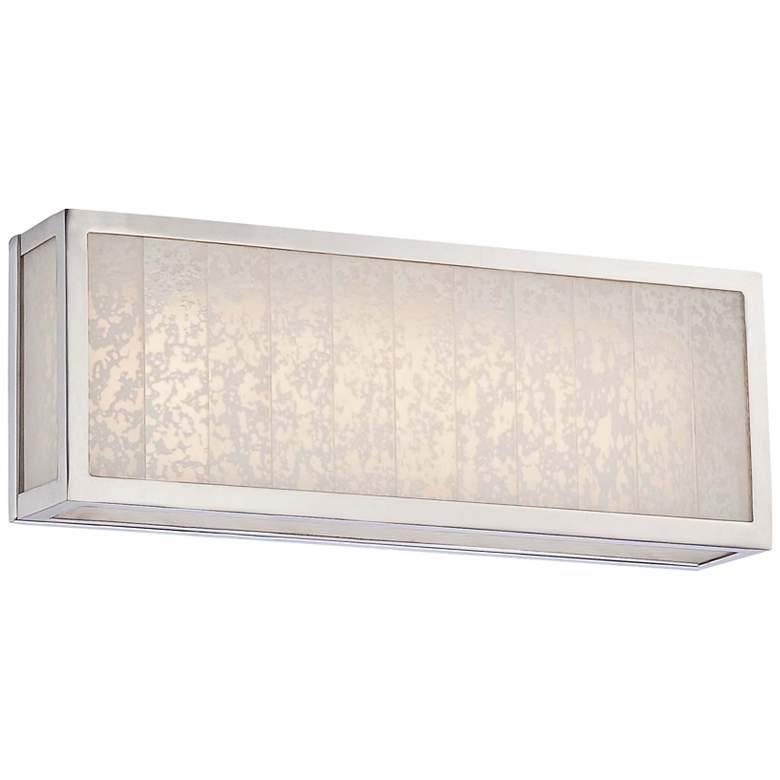 Image 1 Lake Frost 16"W Polished Nickel LED Bath Light