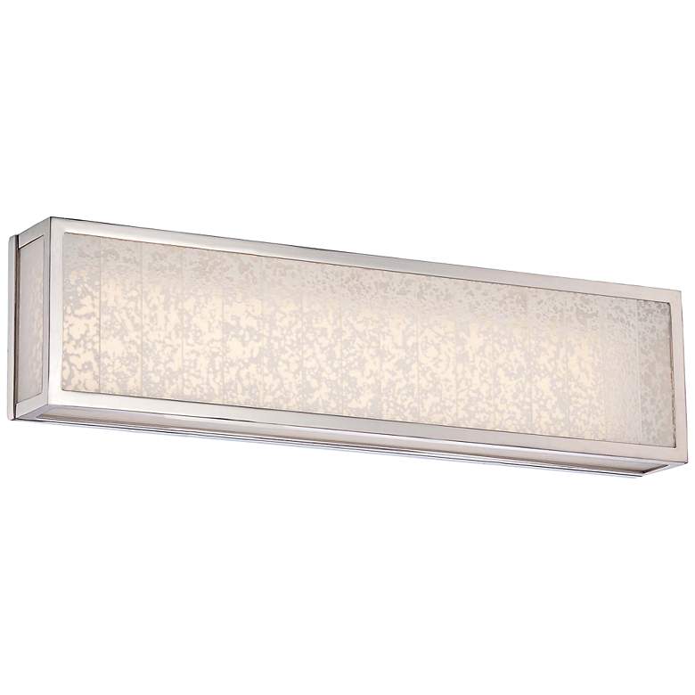 Image 1 Lake Frost 24 inchW Polished Nickel LED Bath Light