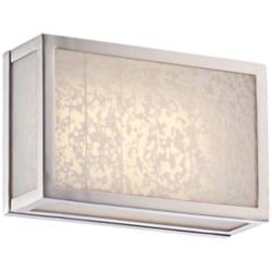 Lake Frost 6&quot;H Polished Nickel LED Wall Sconce