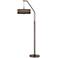 Lakebed Set Bronze Downbridge Arc Floor Lamp