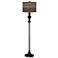 Lakebed Set Giclee Glow Black Bronze Floor Lamp