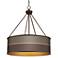 Lakebed Set Yulie 24 3/4" Wide Bronze Pendant Light