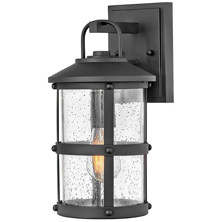 Image 3 Lakehouse 14 1/2" High Black Outdoor Wall Light more views
