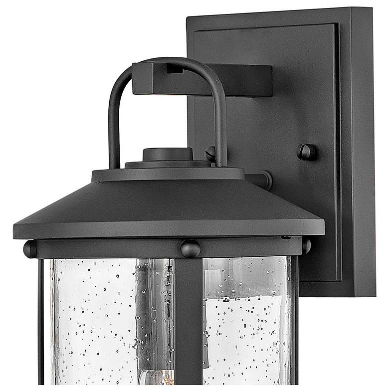 Image 4 Lakehouse 14 1/2" High Black Outdoor Wall Light more views