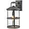 Lakehouse 17 1/4" High Aged Zinc Outdoor Wall Light