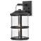 Lakehouse 17 1/4" High Black 3W Outdoor Wall Light
