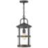 Lakehouse 17 3/4" High Aged Zinc 5W Outdoor Hanging Light