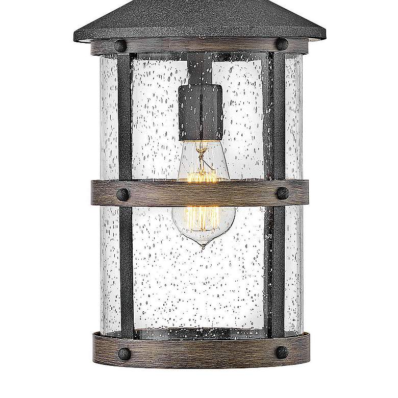 Image 3 Lakehouse 17 3/4" High Aged Zinc LED Outdoor Hanging Light more views