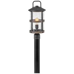 Lakehouse 18 3/4" High Aged Zinc 3 Watts Outdoor Post Light
